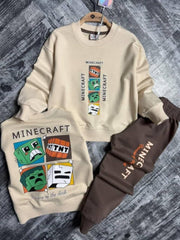 Dres sportowy chłopięcy brązowy Kocak 1329-7825-4