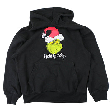 Feelin Grinchy Boys Hoodie Used Code 112