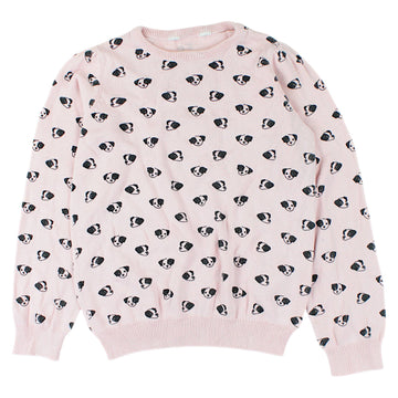Girls' over-the-head dog sweater, used H&M code 167