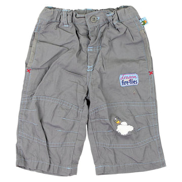 Boy's gray shorts used Dragon fire-flies 186