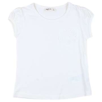 Bluzka dziewczęca kremowa Breeze 18752-2425-28