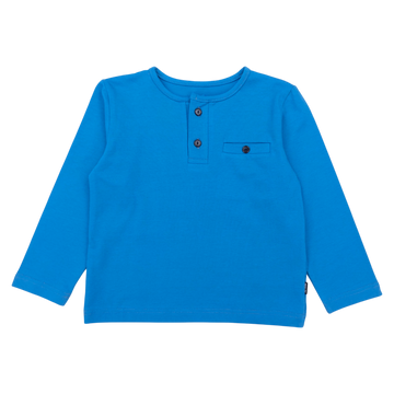Jungen T-Shirt mit Tasche blau Mimi 5061-151124-35