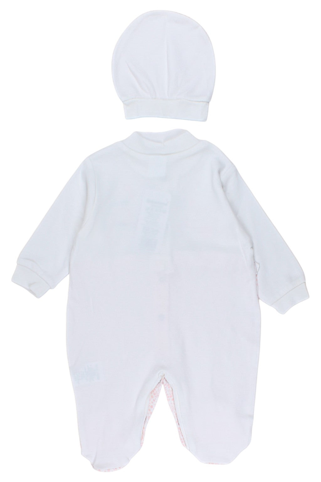 Komplet śpiochy i czapeczka dziewczęce różowy Bebelinna 2036-6825-40