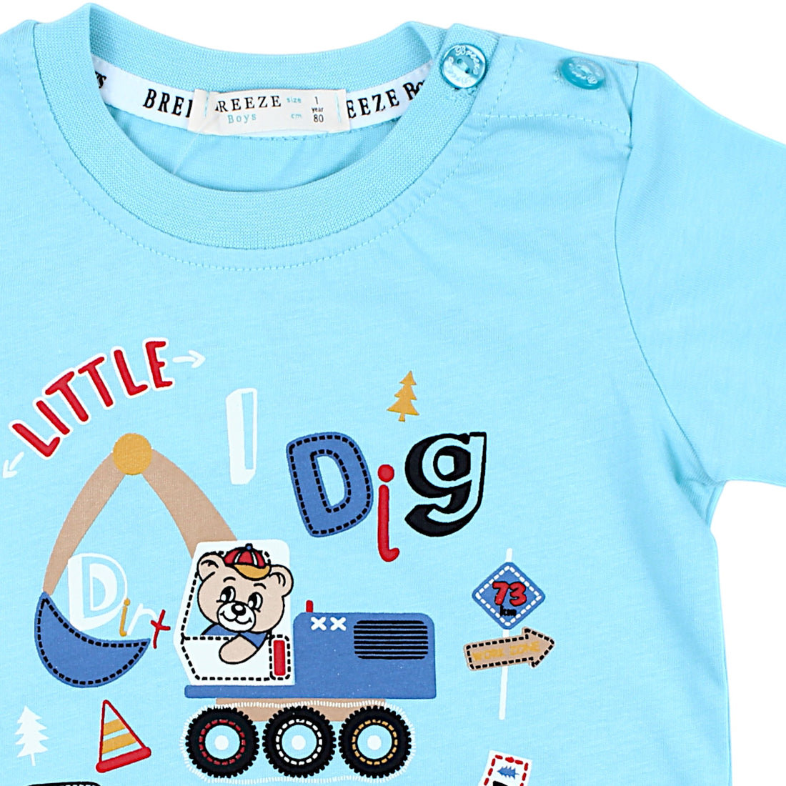 Bluzka chłopięca turkus Breeze 21467-2425-44