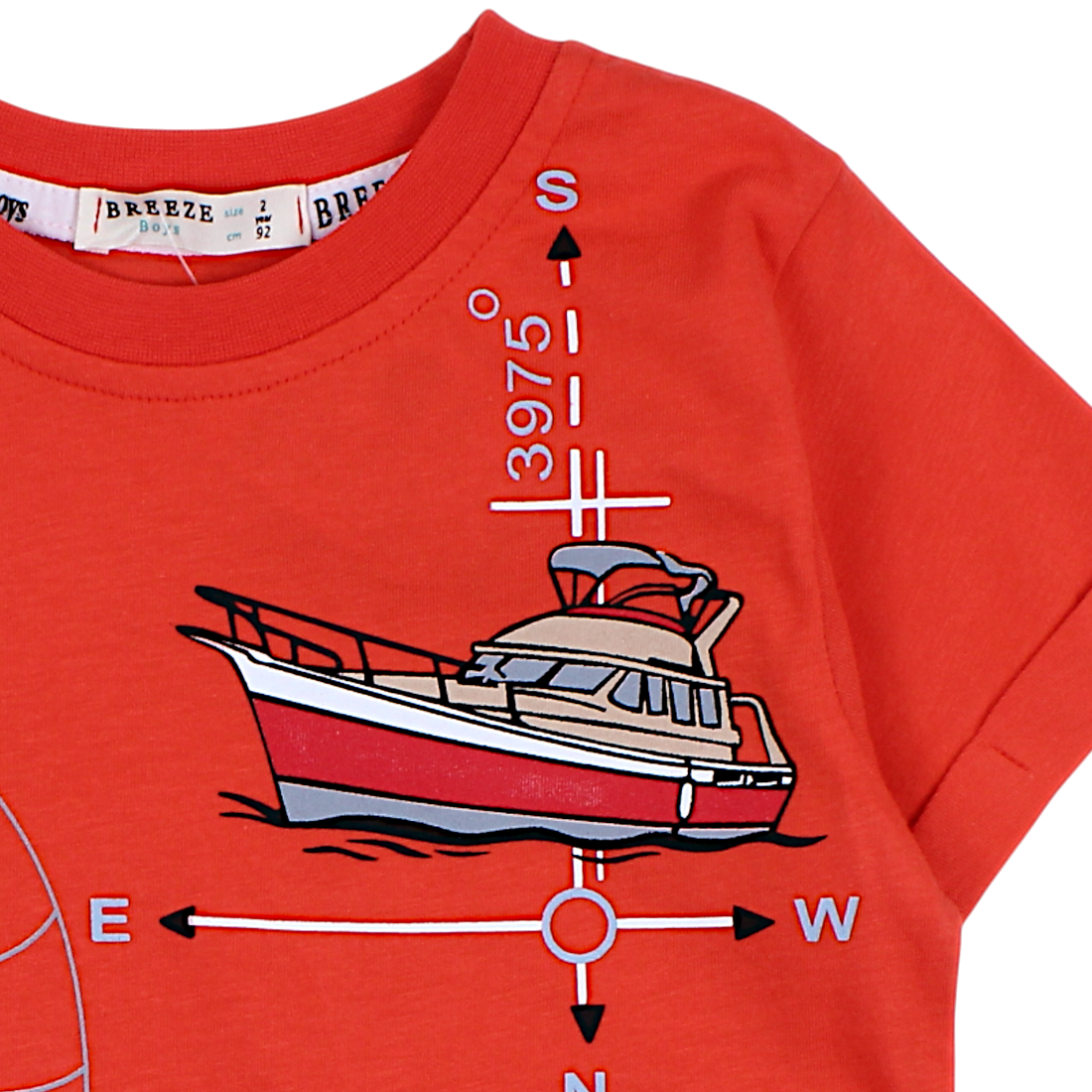 Bluzka chłopięca pomarańczowa Breeze 21470-14425