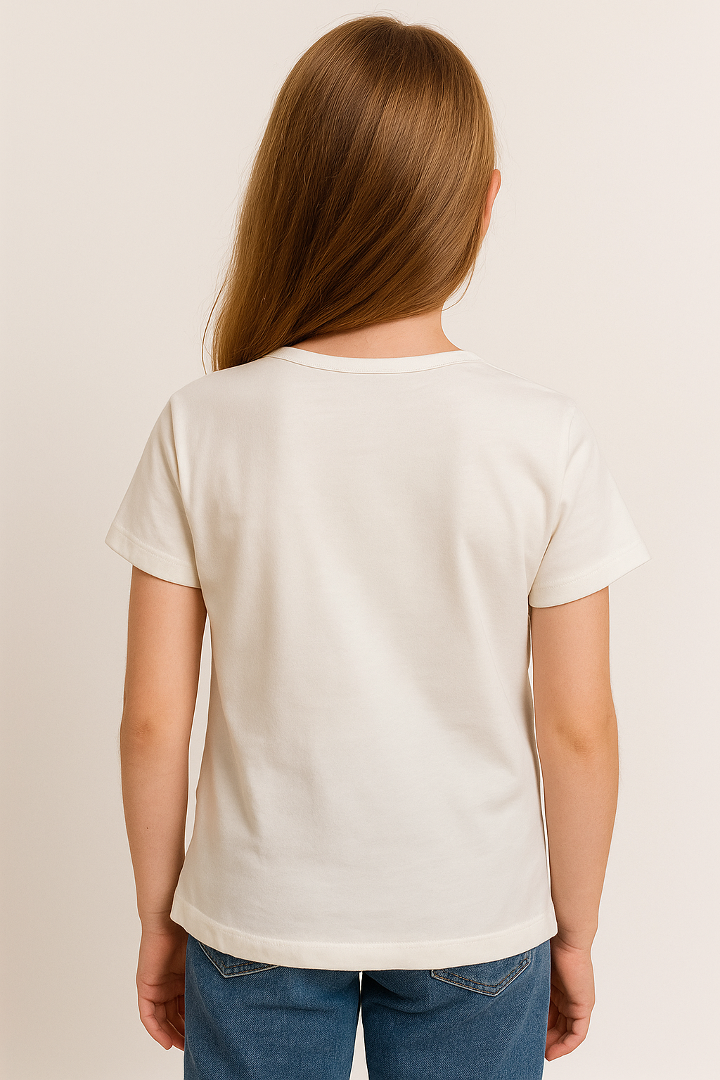 Bluzka perełka dziewczęca krem Breeze 21831-3625-28