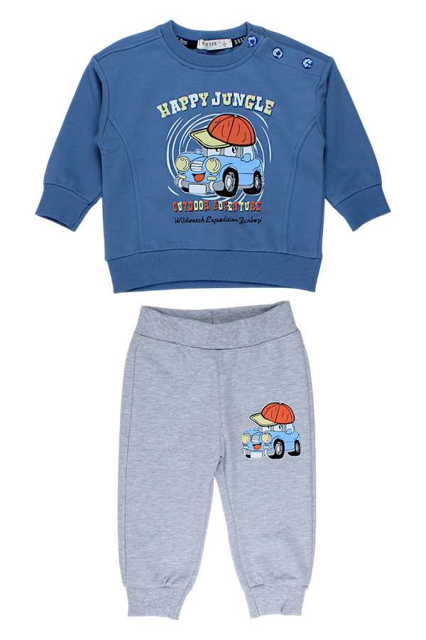 Komplet dresowy chłopięcy niebieski Your Word 21976-20825