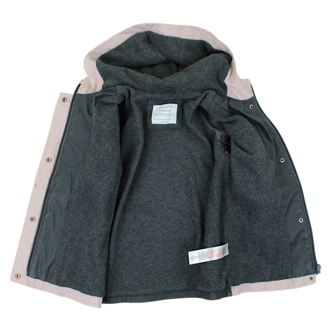 Kurtka dla dziewczynki różowa używana Primark 237