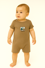 Rampers traktorek brązowy Pokipo 3013-5625