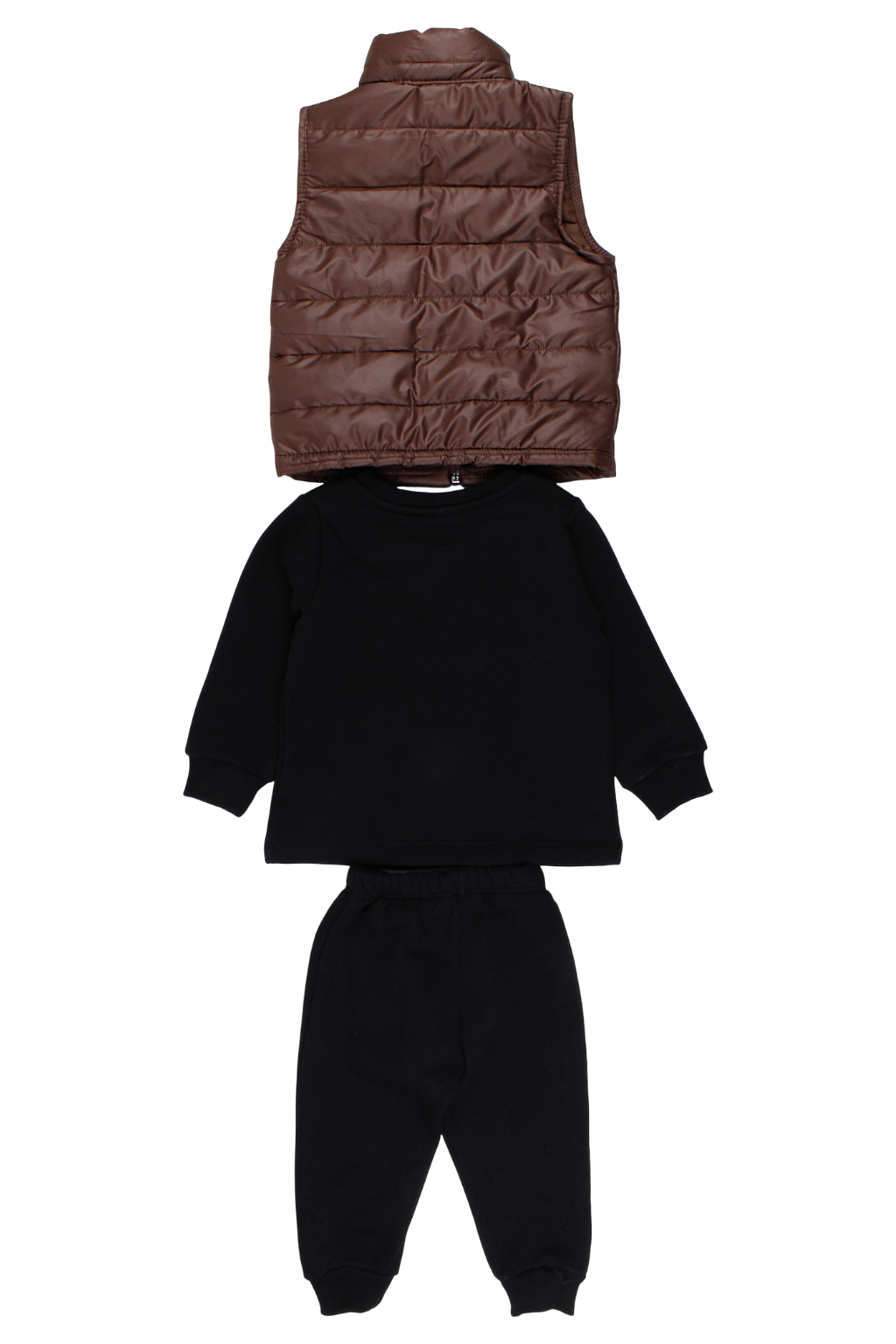 Dres ocieplany z kamizelką chłopięcy czarny Cuf cuf 320-11925-14