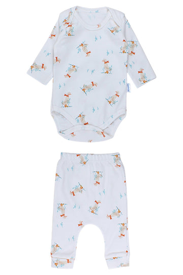 Komplet body dziewczęce krem Supermini 429142-6825-28