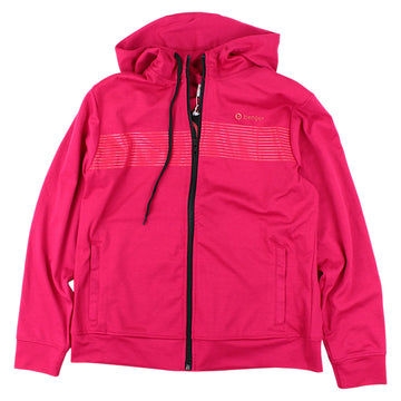 Hooded jacket with label for girls used Benger code 121
