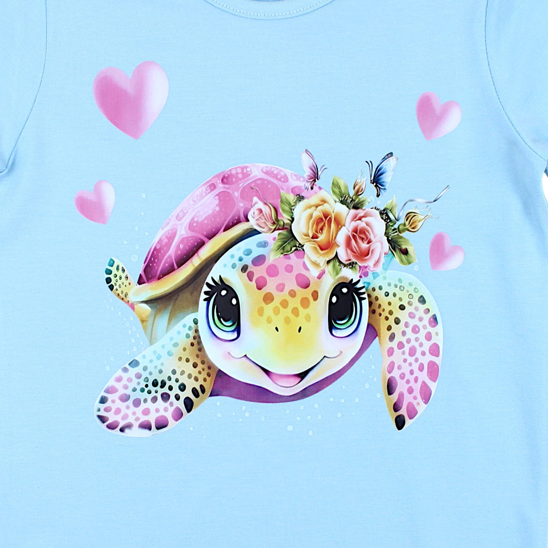 Bluzka dziewczęca niebieska Your Word 4323-2425-35