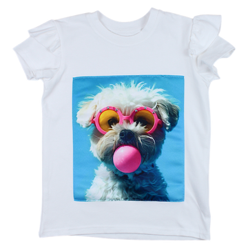 Bluzka dziewczęca kremowa Guliwerkids 4351-2425-28