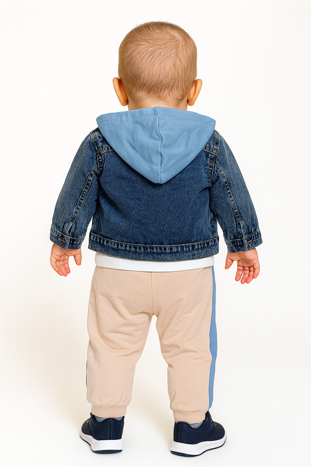 Murat Baby Jungen Jackenset, Jeansfarbe 8240-16725-26
