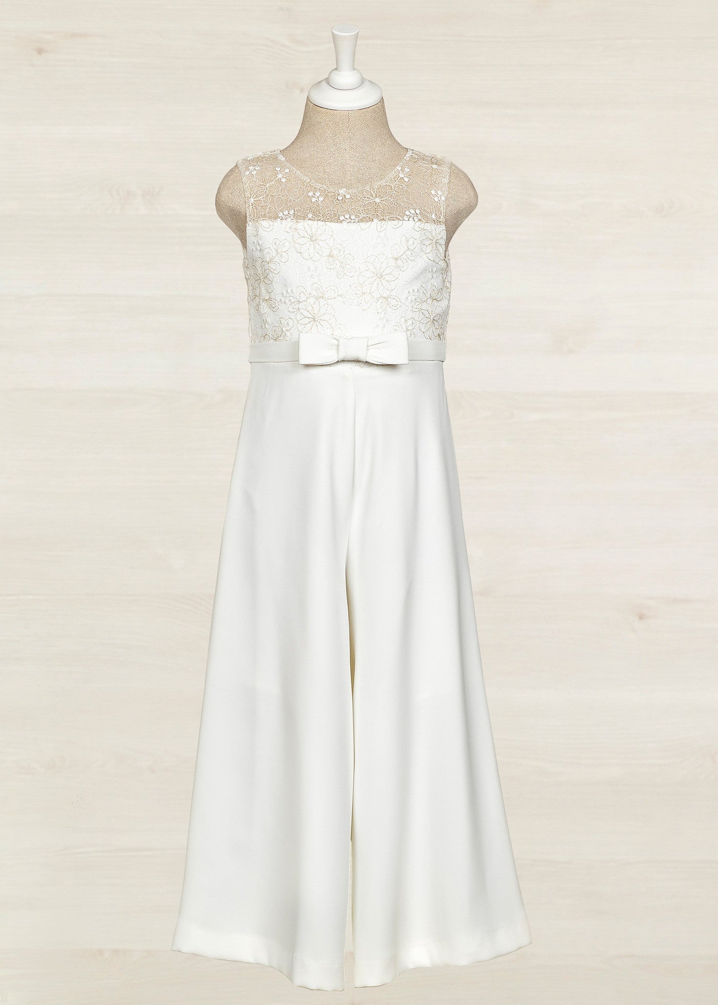 Abel & Lula 5232-1 Kombinezon elegancki długi dziewczynka kolor biały -  - #tag1# - #tag2# - #tag3# - #tag4#