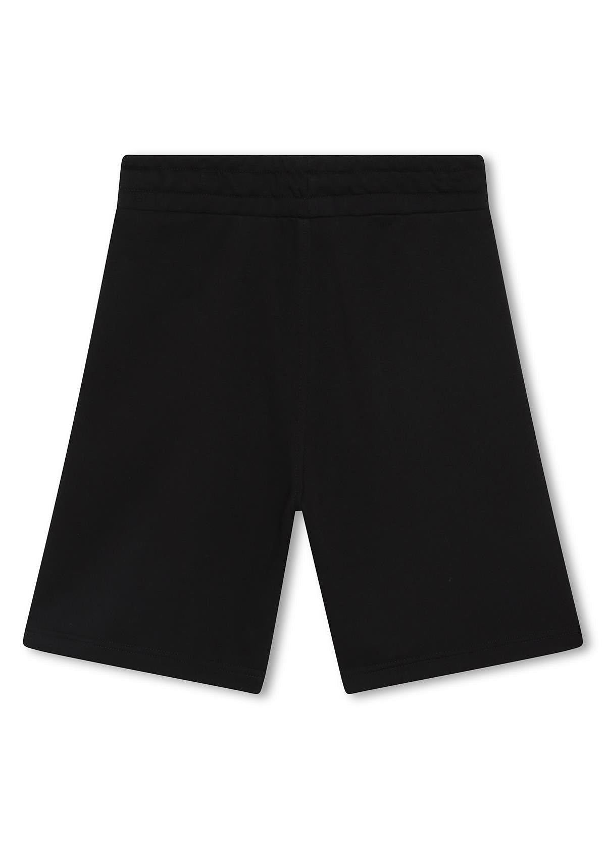 BOSS J24816-09B Bermudy chłopiec kolor czarny -  - #tag1# - #tag2# - #tag3# - #tag4#