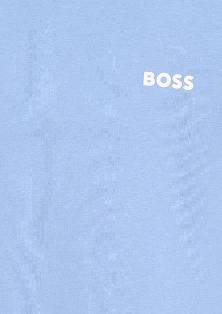 BOSS J25O43-77A Bluza chłopiec kolor niebieski - - #tag1# - #tag2# - #tag3# - #tag4#