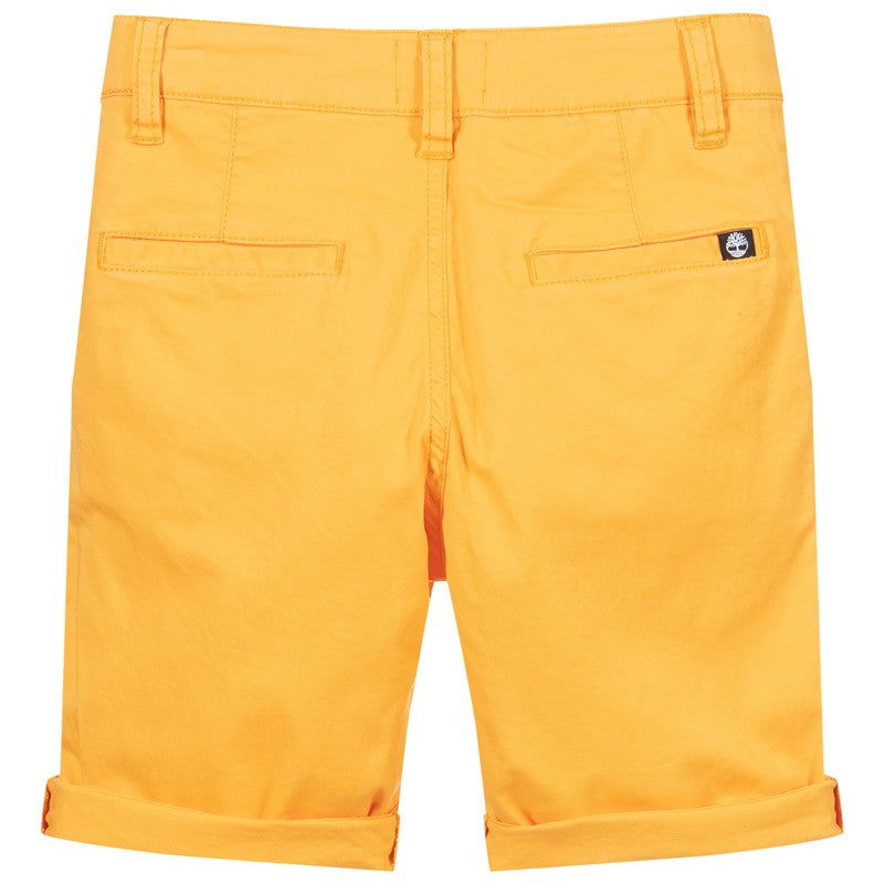 Bermudy chłopięce TIMBERLAND T24B32-565 kolor żółty -  - #tag1# - #tag2# - #tag3# - #tag4#