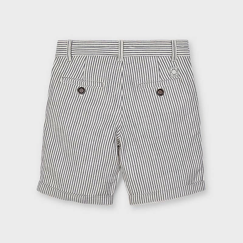 Bermudy w paski chłopięce Mayoral 3229-76 Granatowy - - #tag1# - #tag2# - #tag3# - #tag4#