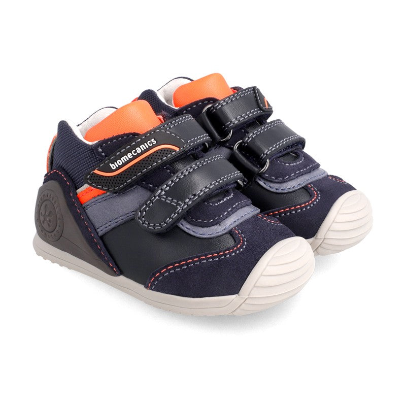 Biomecanics Sneakersy chłopięce 211142-A granatowy -  - #tag1# - #tag2# - #tag3# - #tag4#