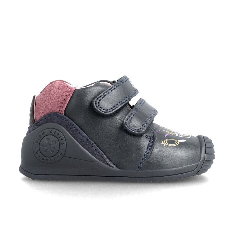Biomecanics Sneakersy dziewczęce 211112-A granatowy - - #tag1# - #tag2# - #tag3# - #tag4#