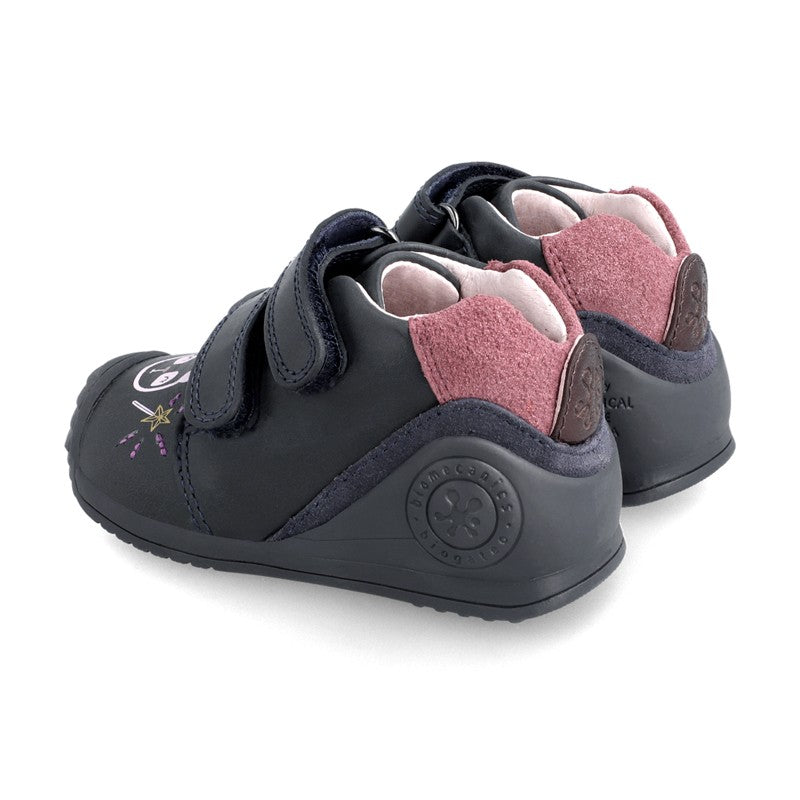 Biomecanics Sneakersy dziewczęce 211112-A granatowy - - #tag1# - #tag2# - #tag3# - #tag4#