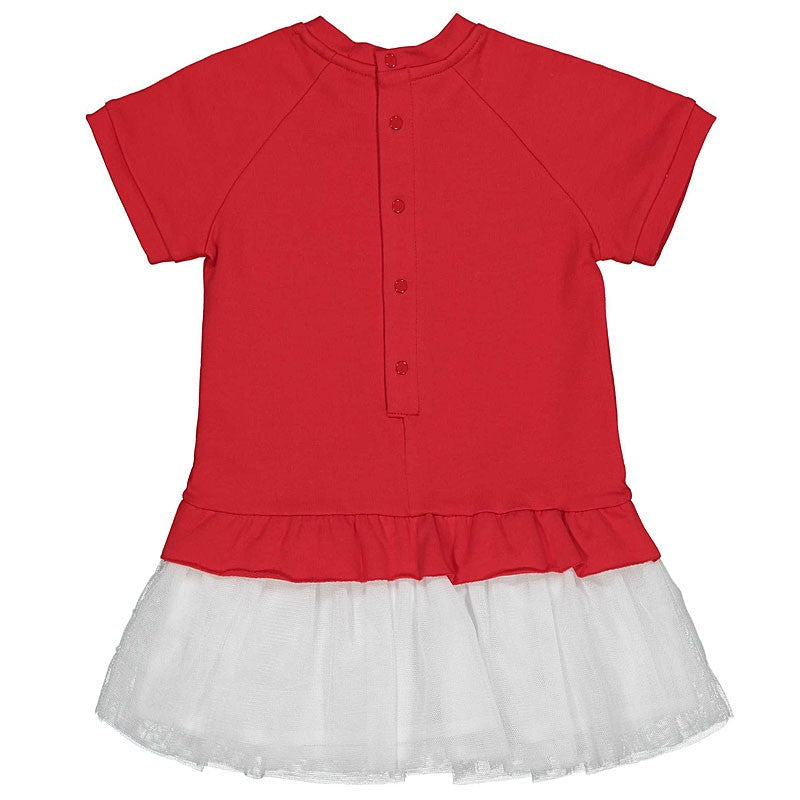 Birba Sukienka Baby Girl 45307-00 50M kolor czerwony -  - #tag1# - #tag2# - #tag3# - #tag4#