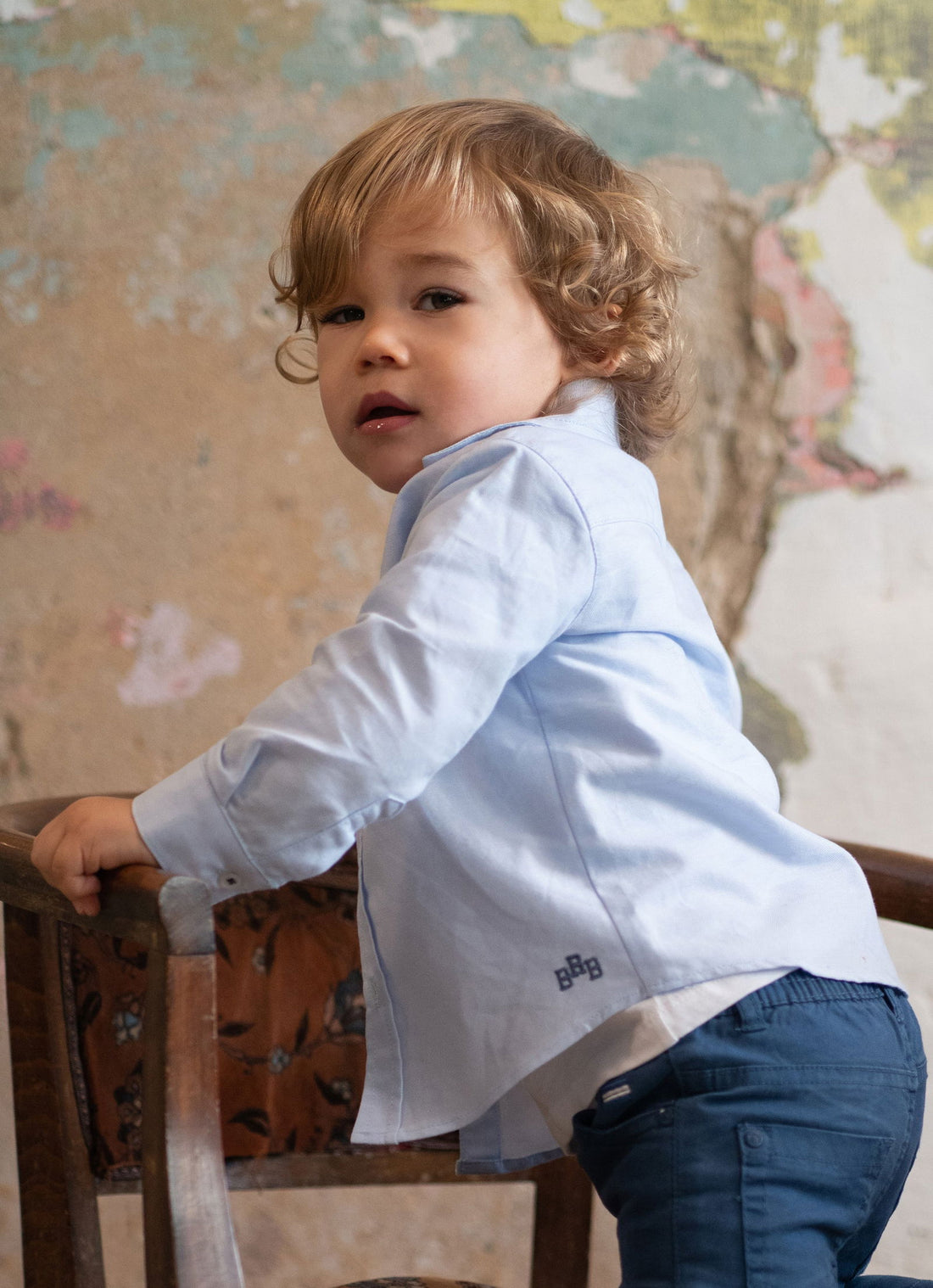 Birba&Trybeyound 60012-00-96Z Koszula długi rękaw kolor niebieski -  - #tag1# - #tag2# - #tag3# - #tag4#