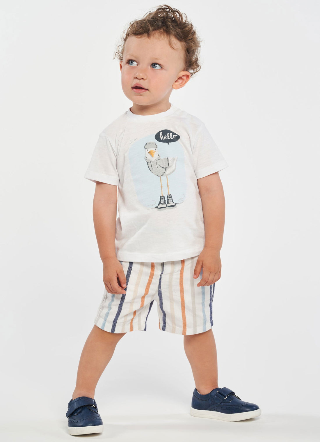 Birba&Trybeyound 61036-00-96Z Szorty w paski kolor krem -  - #tag1# - #tag2# - #tag3# - #tag4#