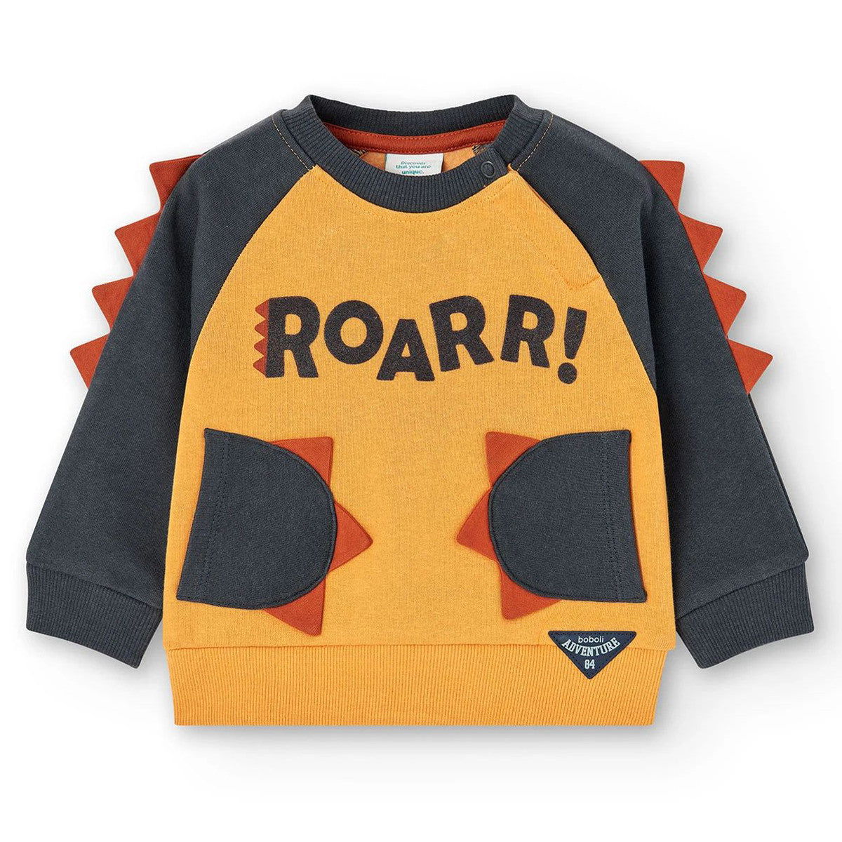 Bluza Boboli 337070-1192 kolor żółty - - #tag1# - #tag2# - #tag3# - #tag4#