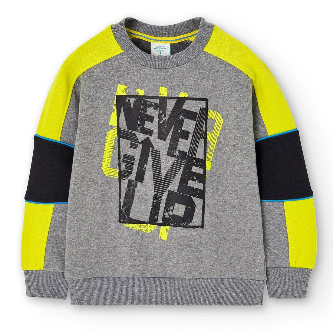 Bluza Boboli 507114-8125 kolor szary -  - #tag1# - #tag2# - #tag3# - #tag4#