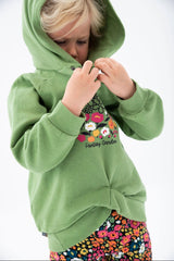 Boboli 227001-4631 sweatshirt, kiwi color