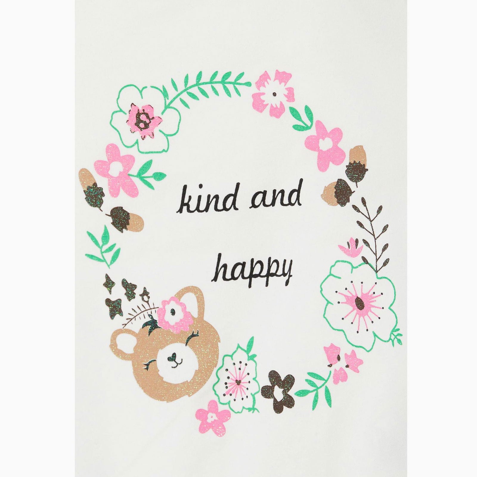 Bluza Happy dziewczęca krem Breeze 19228-10924 GKMOD - - #tag1# - #tag2# - #tag3# - #tag4#