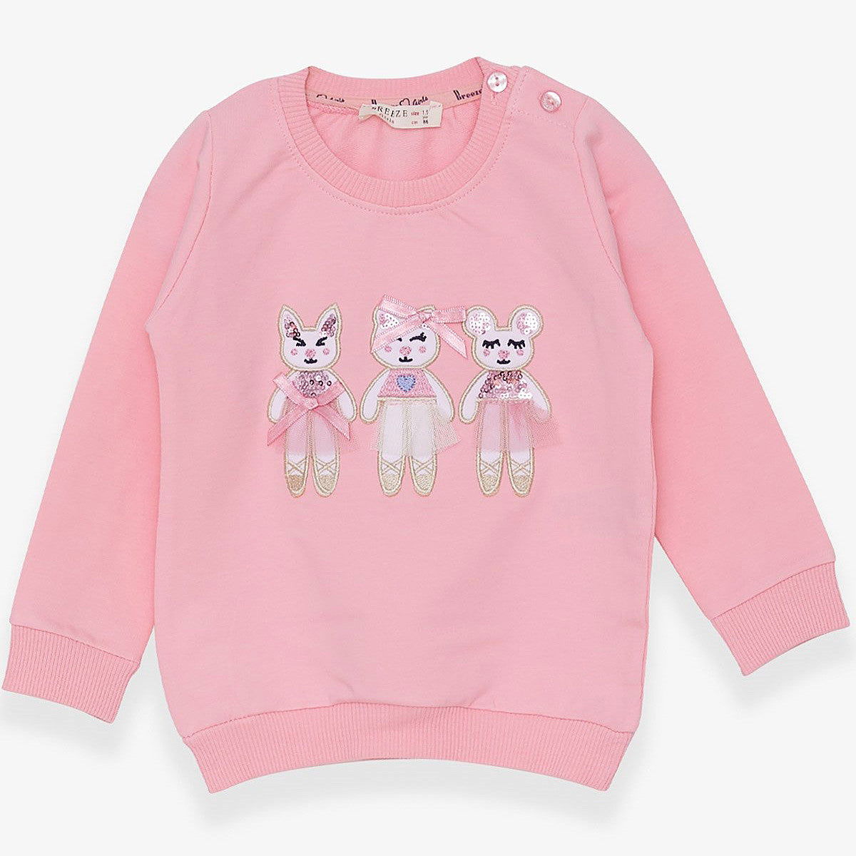 Bluza Spódniczka dziewczynka róż 17803-161223 GKMOD - - #tag1# - #tag2# - #tag3# - #tag4#