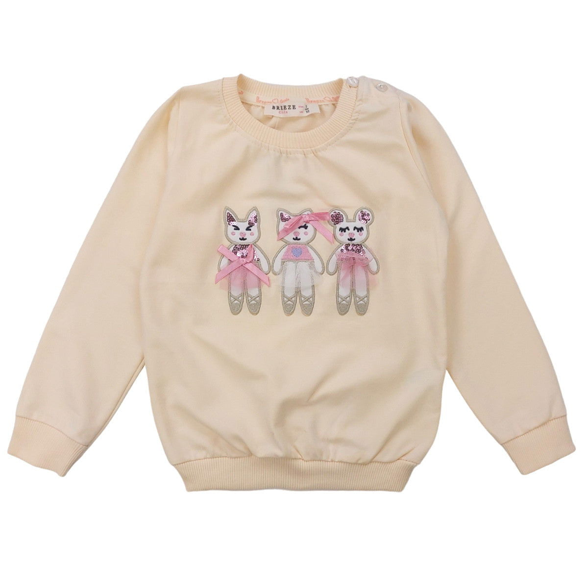 Bluza Spódniczka dziewczynka wanilia 17803-161223 GKMOD - - #tag1# - #tag2# - #tag3# - #tag4#