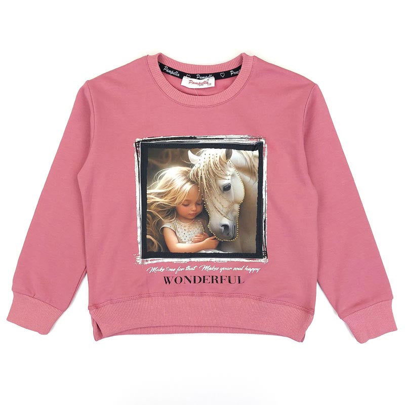 Bluza Wonderful dziewczynka jagoda 4793-261023 GKMOD - - #tag1# - #tag2# - #tag3# - #tag4#