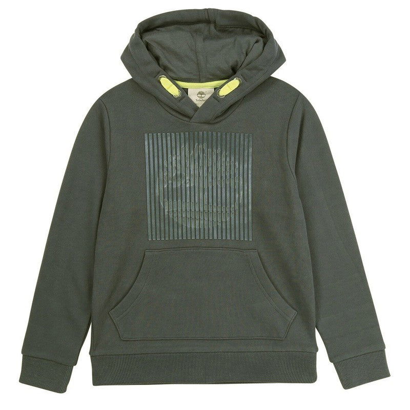 Bluza z kapturem chłopięca TIMBERLAND T25S10-037 kolor grafit - - #tag1# - #tag2# - #tag3# - #tag4#