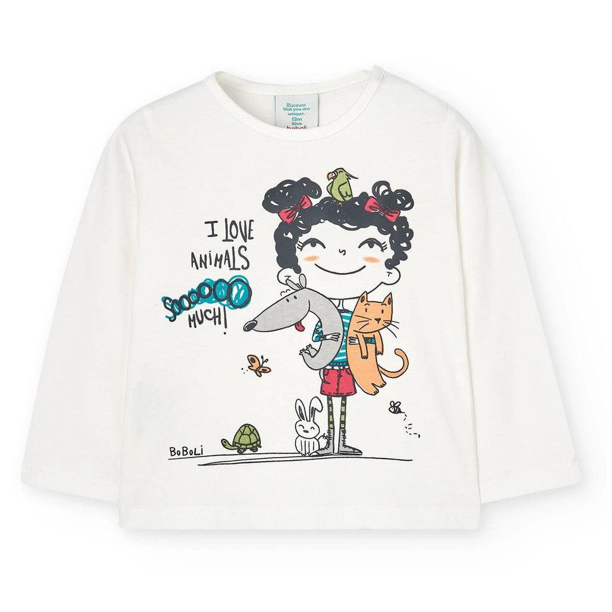 Bluzka Boboli 297053-1111 kolor krem - - #tag1# - #tag2# - #tag3# - #tag4#