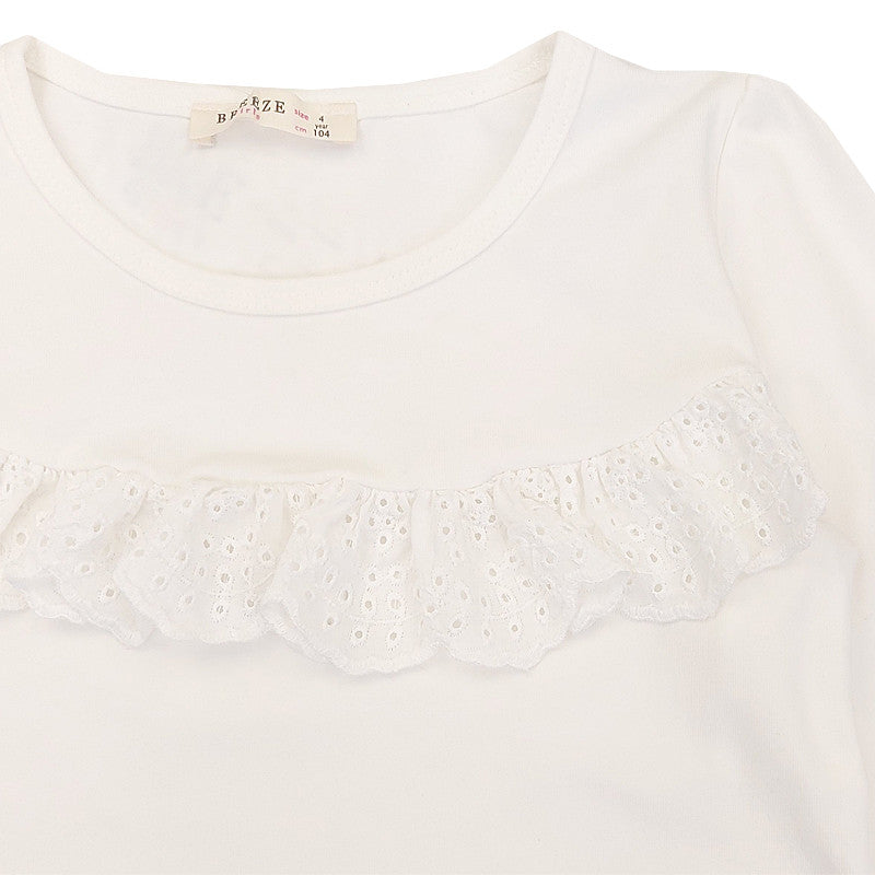 Bluzka Koronka dziewczynka krem 17809-131123  GKMOD -  - #tag1# - #tag2# - #tag3# - #tag4#
