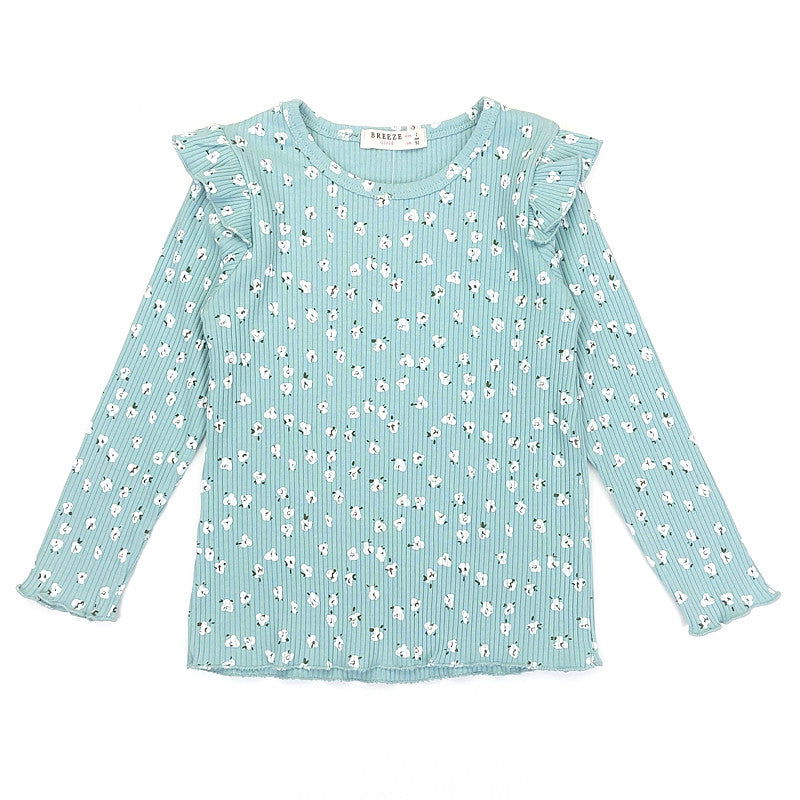 Bluzka Łączka dziewczynka mięta 19139-131123 GKMOD - - #tag1# - #tag2# - #tag3# - #tag4#