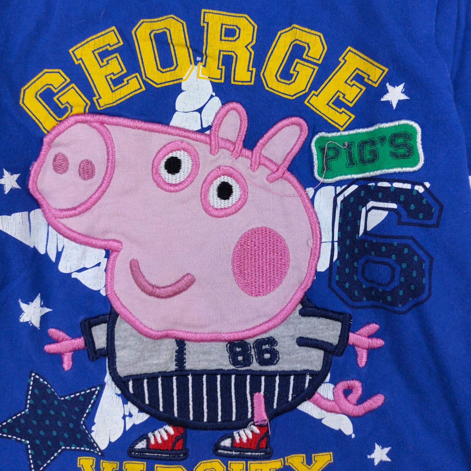 Bluzka bawełniana chłopięca używana Peapa Pig kod 30 -  - #tag1# - #tag2# - #tag3# - #tag4#