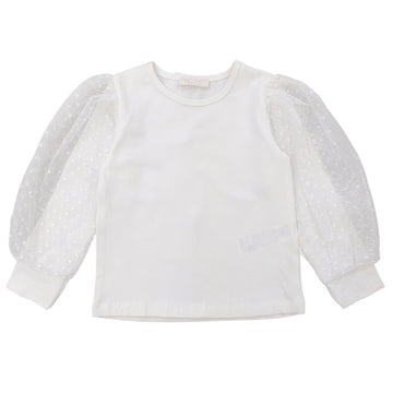 Bluzka dziewczynka krem 16998-11223 GKMOD - - #tag1# - #tag2# - #tag3# - #tag4#