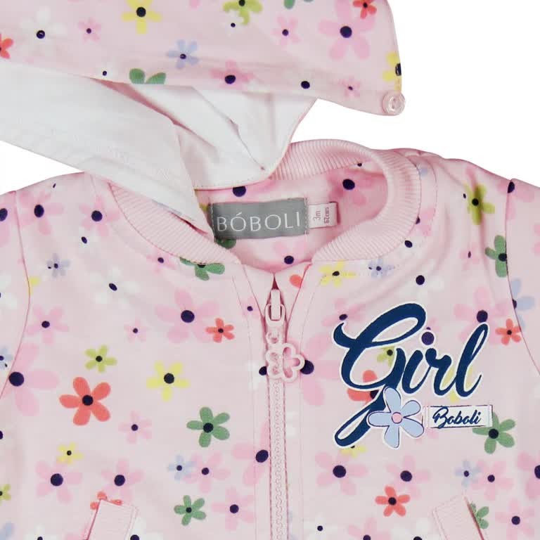 Boboli 203162-9464 bluza kolor jasny róż - - #tag1# - #tag2# - #tag3# - #tag4#