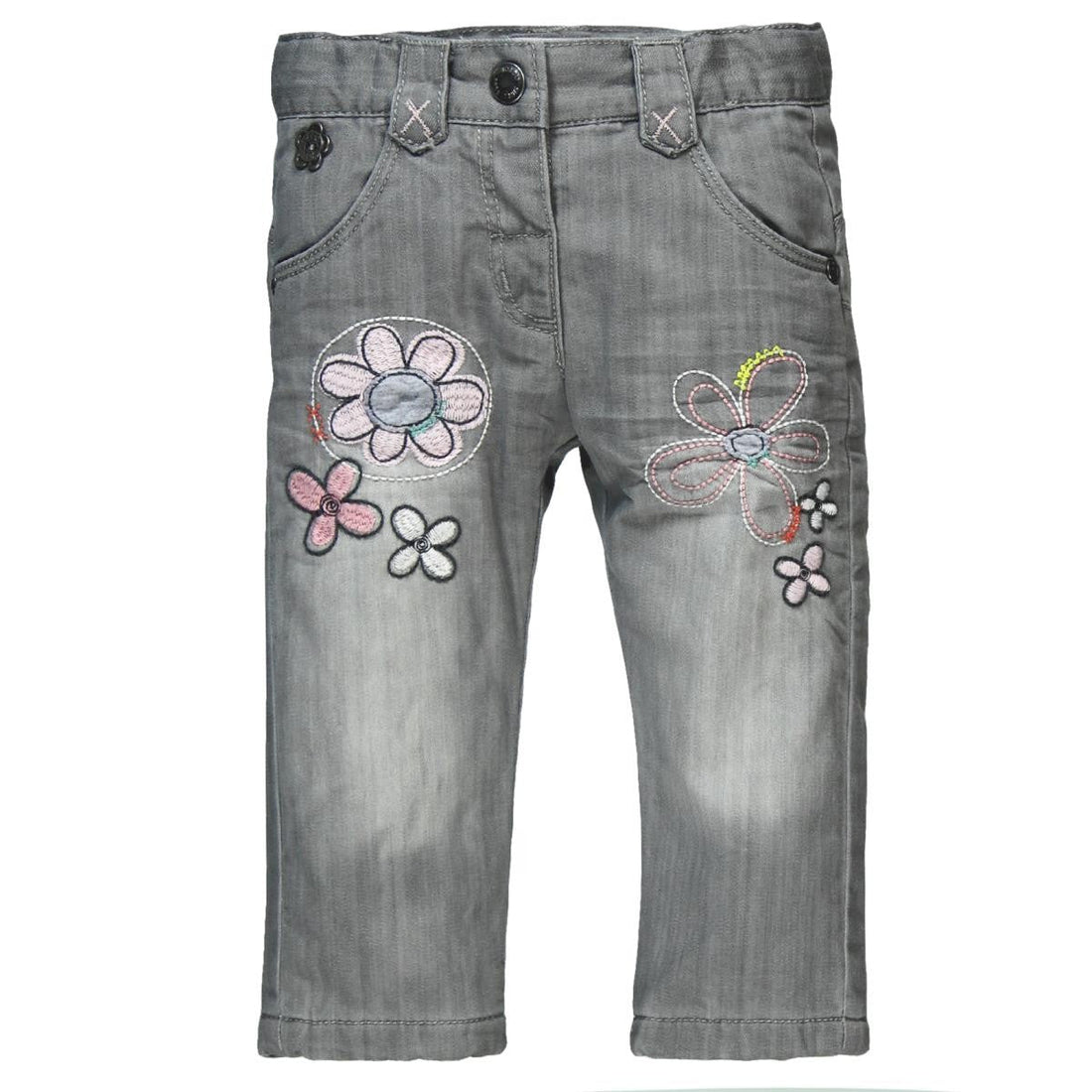 Boboli 204084_GREY Spodnie jeans ocieplane kolor popiel -  - #tag1# - #tag2# - #tag3# - #tag4#
