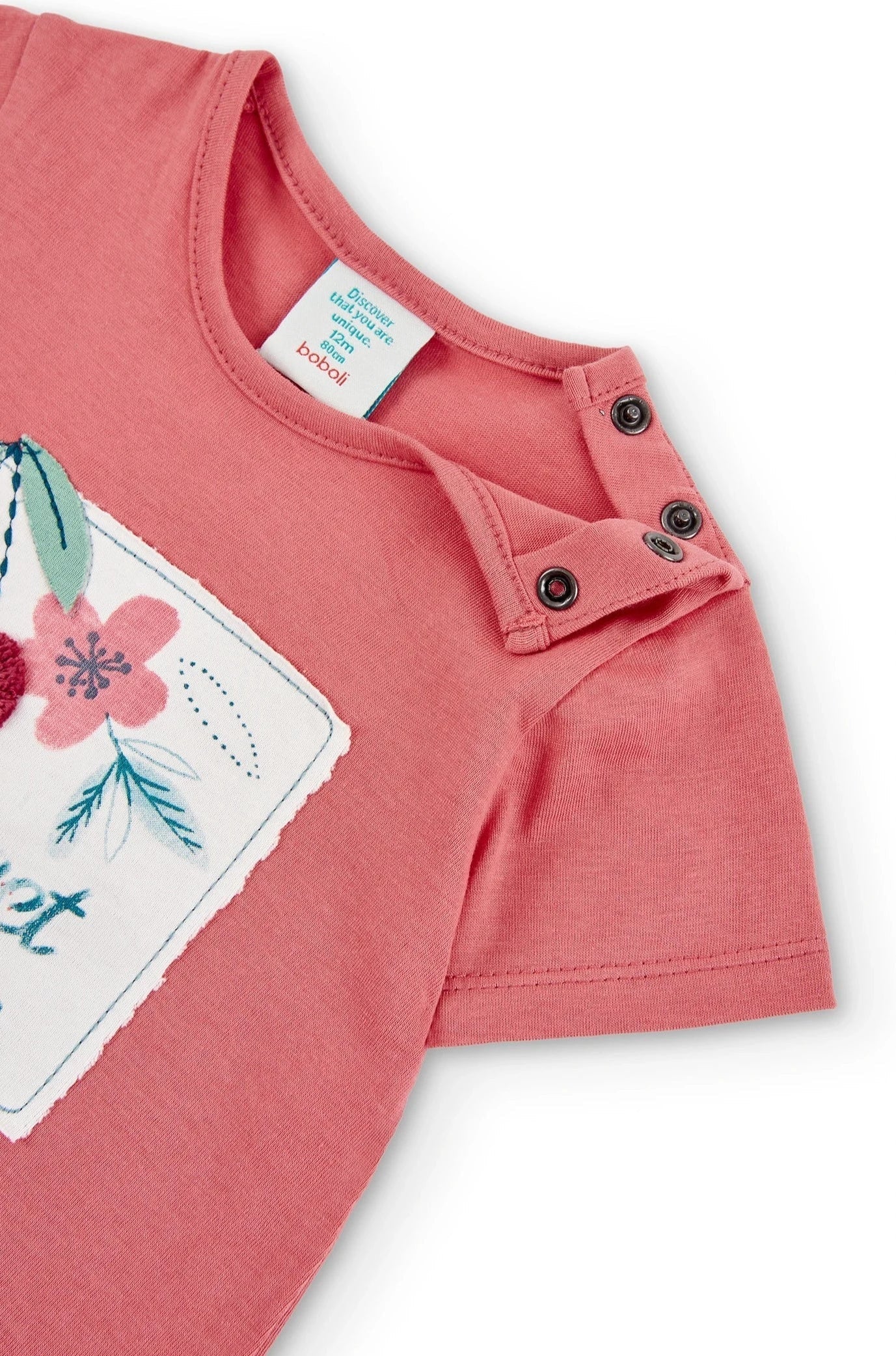 Boboli 226011-3809 Bluzka dziewczynka kolor róża -  - #tag1# - #tag2# - #tag3# - #tag4#