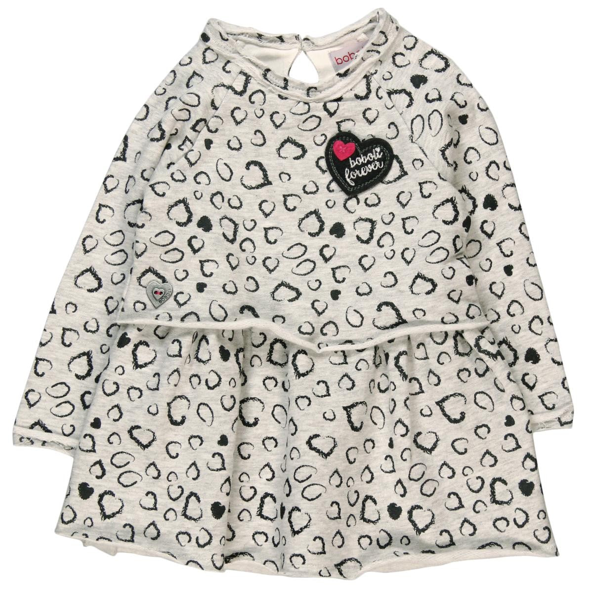 Boboli 244033_9608 sukienka kolor popiel -  - #tag1# - #tag2# - #tag3# - #tag4#