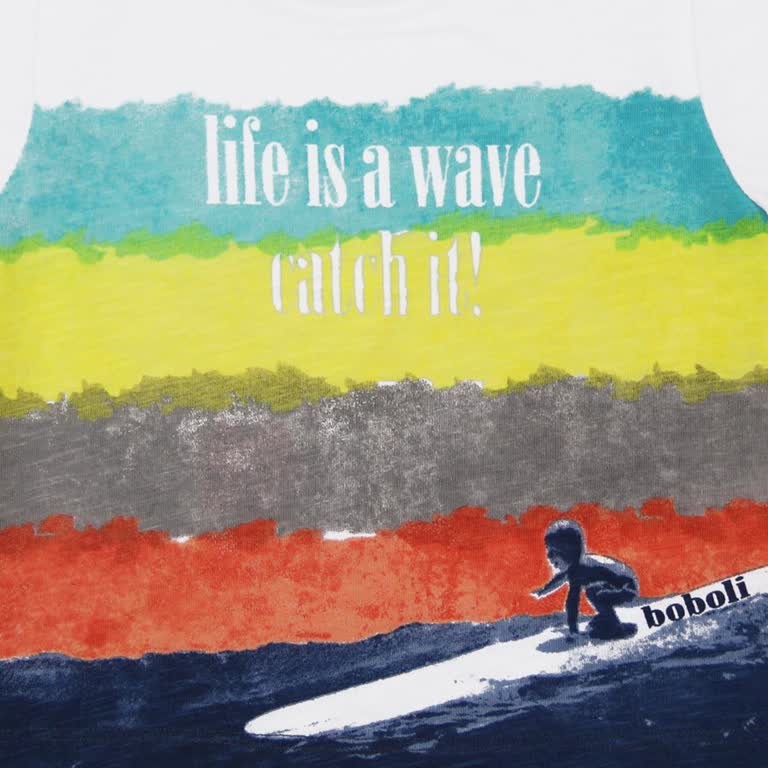 Boboli 323053-1100 T-shirt kolor BIAŁY -  - #tag1# - #tag2# - #tag3# - #tag4#