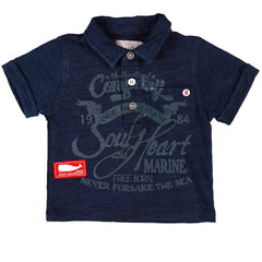 Boboli 333054-BLUE polo color BLUE