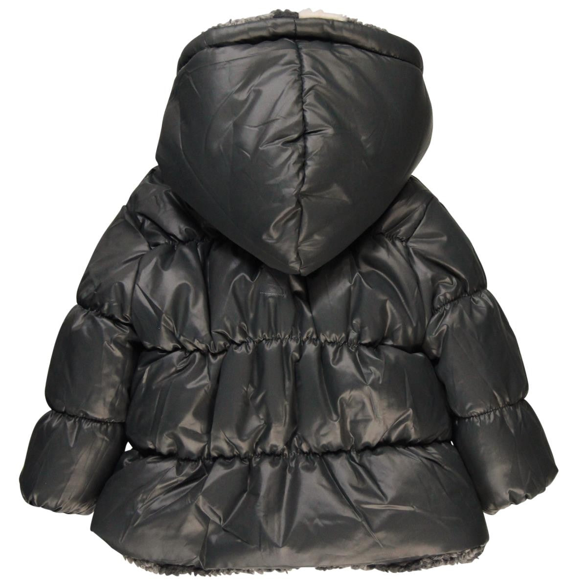 Boboli 344090_9615 kurtka dwustronna kolor szary - - #tag1# - #tag2# - #tag3# - #tag4#